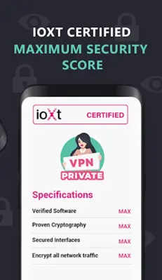 VPN Private android App screenshot 0